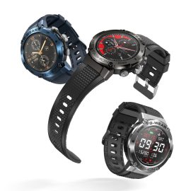 BlitzWolf® BW-AT3C 360*360px HD Schermo BT Chiamata 24 ore Cuore Misurazione della pressione sanguigna Monitor SpO2 Donna Salute Gestione personalizzata Quadranti orologio Smart Standby 30 giorni