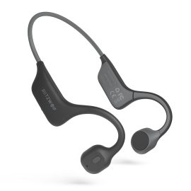 BlitzWolf® BW-BTS6 bluetooth 5.0 Auricolare Cuffie a vera conduzione ossea Vibratore Ricarica magnetica flessibile IPX7 Cuffie sportive impermeabili Cuffie con microfono