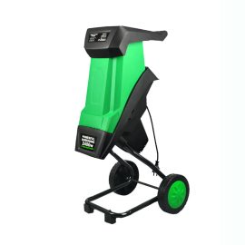 Cippatrice di legno dello strumento di giardino del distruggidocumenti multifunzionale del ramo della foglia del frantumatore elettrico 2400W