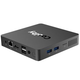 Coolby YealBox Intel N3350 Mini PC 6GB DDR4 RAM 120GB SSD RJ45 1000M LAN HDMI Vega Doppio Schermo 4K 60FPS Windows10 Pro Mini Computer