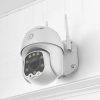 DIGOO DG-ZXC40 320° PTZ 5MP 1080P 8 LED WIFI Velocità Dome IP fotografica IR Visione notturna a colori Protocollo ONVIF Scheda TF e archiviazione cloud Monitor di sicurezza esterna CCTV