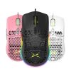 Delux M700 RGB Mouse da gioco USB cablato leggero a nido d'ape A825 Sensore 7200 DPI Mouse ergonomico con cavo Soft per computer PC Laptop Gamer