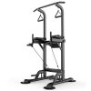 [Diretto UE] MIKING 045 Power Tower multifunzione Barra orizzontale regolabile Pull-up Dip Stand Barra per trazioni Gym Allenamento della forza Idoneità Attrezzatura per bambini adulti