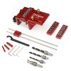 Drillpro 3 in 1 regolabile kit dima di tassellatura per la lavorazione del legno Pocket Hole Jig guida di perforazione localizzatore per mobili perforatrice di collegamento Strumenti