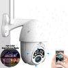 GUUDGO 10LED 5X Zoom HD 2MP IP Security fotografica WiFi Wireless 1080P Outdoor PTZ Visione notturna impermeabile ONVIF
