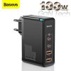 [GaN Tech] Baseus GaN2 Pro Caricatore da parete USB PD a 4 porte da 100 W Doppio USB-C PD da 100 W Doppio 60 W USB-A QC3.0 Con cavo da USB-C a USB-C da 100 W