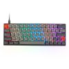 Geek Customized SK64S Meccanico Tastiera 64 tasti NKRO bluetooth 5.1 Type-C Dual Mode RGB Backlight PBT Keycaps Tastiera da gioco con interruttore ottico Gateron