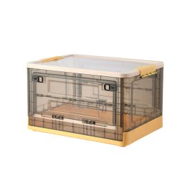 Grande cestino portaoggetti rettangolare in tessuto PP Organizer Bin Box Book con 4 rulli