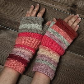 Guanti e guanti casual colorati