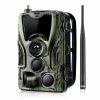 HC-801LTE 4G 16MP 1080P HD Impermeabile SMS/MMS/SMTP Caccia Wildlife Trail Track fotografica Versione notturna