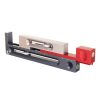 HONGDUI 100mm/4 pollici Kerfmaker Sega da tavolo Regolatore di scanalature Strumento per tenoni e mortase Blocco di misurazione mobile per la lavorazione del legno