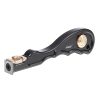 HONGDUI 2 in 1 mini inserto in metallo duro per raschietto raschietto raschietto rimozione asta in lega di alluminio strumento per la lavorazione del legno