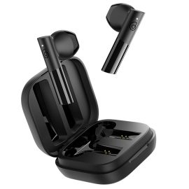 Haylou GT6 TWS Bluetooth V5.2 Auricolari AAC HiFi Stero Bass Bassa latenza Mezza orecchio Auricolari wireless Smart Touch Type-C Cuffie di ricarica con microfono