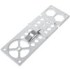 Lega di alluminio Lavorazione del legno 260mm 90 gradi Guida ad angolo retto Sega circolare elettrica Traccia Macchina per incidere Scheda aperta Guida ausiliaria Compatibile con Festo/Triton Rail