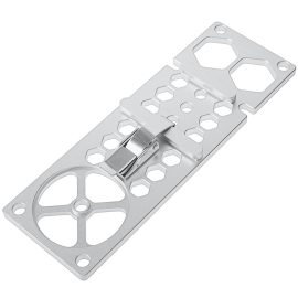Lega di alluminio Lavorazione del legno 260mm 90 gradi Guida ad angolo retto Sega circolare elettrica Traccia Macchina per incidere Scheda aperta Guida ausiliaria Compatibile con Festo/Triton Rail
