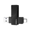 Lenovo Thinkplus USB3.1 Type-C Gen2 Flash Drive Doppia interfaccia Pendrive Disco di memoria USB ruotabile a 360° TSU100