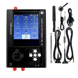 Nuovo PortaPack H2 e HackRF One SDR Software Defined Radio 1MHz-6GHz assemblato con antenne Ricaricabile integrato Batteria
