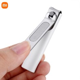 Originale XIAOMI Mijia No Splash Chiodo Clipper Cutter Cleaner Unghia Dell'unghia Del Piede Manicure Pedicure Anti-spruzzo Con Custodia In Acciaio Inossidabile Trimmer
