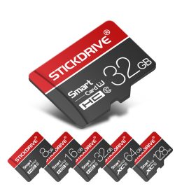 StickDrive 64GB Scheda di memoria TF ad alta velocità da 128 GB Classe 10 con adattatore per scheda per telefono cellulare per iPhone 12 per Samsung Galaxy S21 Huawei Poco X3 NFC