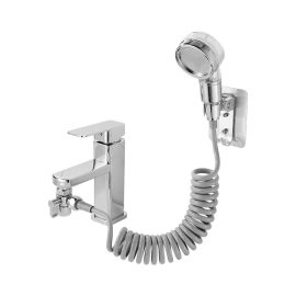 Suleve Bagno Lavabo Faccia Rubinetto Rubinetto Doccia Set soffione esterno Funzione filtro Capelli Lavaggio Rubinetto Kit di estensione sciacquone