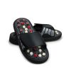TENGOO 1 paio di piedi Massaggio Pantofole Riflessologia plantare Agopuntura Terapia Massaggior Walk Stone Scarpe Agopuntura Cobblestone Massaggior