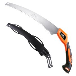 TOPSHAK TS-DS4 350 mm SK5 Lama affilata in acciaio a 3 lati Rasoio Sega curva a denti per strumento di manutenzione per la lavorazione del legno
