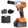 TOPSHAK TS-PW2 330N.m Max 3000 BPM senza spazzola Impatto elettrico cordless strappo Riparazione auto Strumenti con 3
