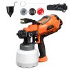 TOPSHAK TS-SG2 700W 1200ml Spruzzatore di vernice elettrico con cavo Pistole a spruzzo Verniciatura HVLP Strumenti W/3 Dimensioni Rame Ugelli