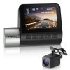 V50 Dash Cam Registrazione singola / doppia 4K 2160P UHD Car DVR Rotazione di 360 gradi Connessione WiFi Parcheggio 24 ore