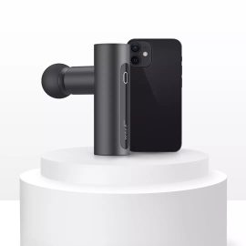 WOLONOW Smart Dual-mode Pocket Massaggio Pistola Regolazione a cinque velocità Pistola a fascia leggera a basso rumore Lunga Batteria Vita USB Ricarica rapida Massaggio Pistola