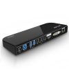 Wavlink Universal USB 3.0 Docking Station per laptop Dual Video Display Monitor RJ45 Supporto Gigabit Ethernet 1080P DVI / HDMI