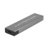 Yesunion 2-IN-1 M2 Alloggiamento per disco rigido SSD M.2 NVMe/SATA 10 Gbps Type-C Disco rigido esterno Scatola Supporto disco rigido da 2 TB W207