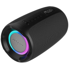 Zealot S61 Altoparlante bluetooth Altoparlante portatile Contrabbasso Diaframma Luce RGB TWS Carta di TF AUX Subwoofer Wireless Altoparlante esterno