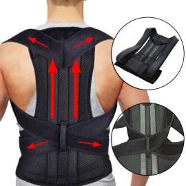 Coupon Adjustable Humpback Posture Corrector Wellness Healthy Brace Back Belt Support Shoulder Back Brace Pain Relief