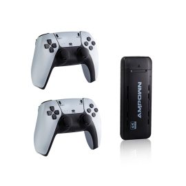 Coupon Ampown U9 Video Game Console Amlogic S905X3 Quad-Core 1GB RAM 64GB ROM 10000+ Games PSP PS1 N64 FC MAME GB GBA 4K HD Display with Game Controller Gamepad for TV Projector PC Monitor Notebook Tablet