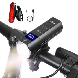 Coupon Astrolux® BL02 Bike Light Set 1200lm 5 Modes USB Rechargeable Headlight 5000mAh Power Bank with 4 Modes Taillight
