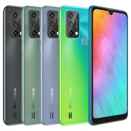 Coupon Blackview A50 Global Version 6.088 inch 4280mAh Unisoc T310 3GB RAM 64GB ROM 5MP+13MP Camera Android 11 4G Smartphone