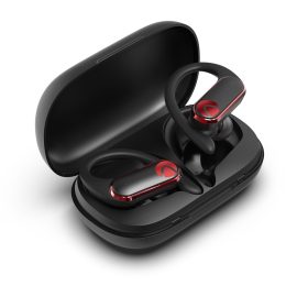 Coupon BlitzWolf® AIRAUX AA-UM3 TWS bluetooth Ear-hook Earbuds HiFi Stereo Smart Touch HD Calls Waterproof Earphone with Exquisite Charging Box