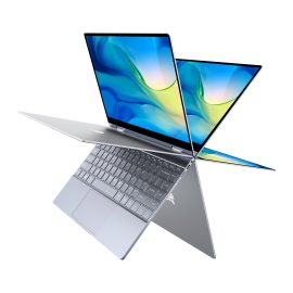 Coupon BMAX Y13 Laptop 13.3 inch 360-degree Touchscreen Intel N4120 8GB 256GB SSD 5mm Narrow Bezel Backlight Notebook