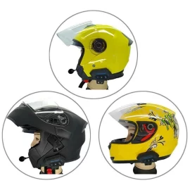 Coupon BT-12 Motorcycle Helmet Headset Wireless bluetooth Headphone Speaker Hands-Free Headset Intercom Motorbike Anti-interference Headphone FM GPS