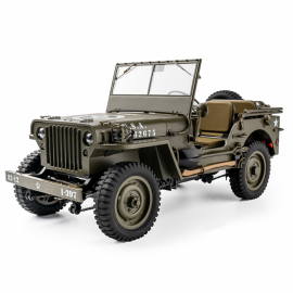 Coupon Eachine Rochobby 1941 Willys MB 1/12 RC Car RC Off-Road Crawler RTR RC Army Truck with LED Lights 2-Speed Gearshift and Remote Control