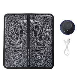 Coupon EMS Foot Massager Mat Leg Reshaping Electric Deep Kneading Muscle Pain Relax Machine