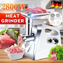 Coupon Hangmao F38536 Household Electric Meat Grinder 220V 2800W EU Enema Machine for Kitchen
