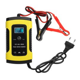 Coupon iMars 12V 6A Pulse Repair LCD Battery Charger For Car Motorcycle Lead Acid Battery Agm Gel Wet