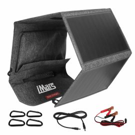 Coupon IMars SP B40 40W Solar Panel Mini Foldable Waterproof Battery Charger with DC and PD and USB Output for Car Camping Mobile Phone