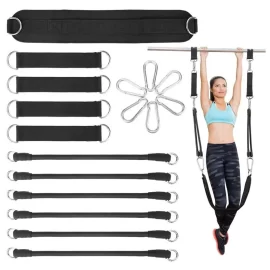 Coupon KALOAD Multifunction Pull Up Assistance Band Pull Up Resistance Band for Home Gym Chin-Up Workout Squat Muscle Training
