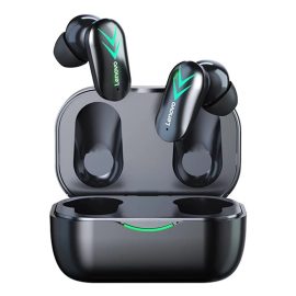 Coupon Lenovo XT82 TWS bluetooth 5.1 Earphone Gaming Headset Low Latency LED Power Display 13mm Large Driver Stereo Bass Earphone with Mic
