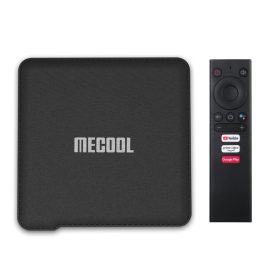 Coupon Mecool KM1 S905X3 ATV 4GB DDR RAM 32GB EMMC ROM Android 10.0 TV Box 2.4G 5G WIFI bluetooth 4.2 Google Certified Support 4K YouTube Prime Video Google Assistant