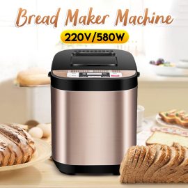 Coupon MM-ESC1510 Multi-function Household Bread Maker Machine Intelligent Sprinkler 220V 580W for Home Kitchen