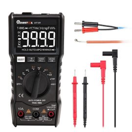 Coupon MUSTOOL MT109 Portable 9999 Counts True RMS Multimeter AC DC Voltage Current NCV Temperature Tester